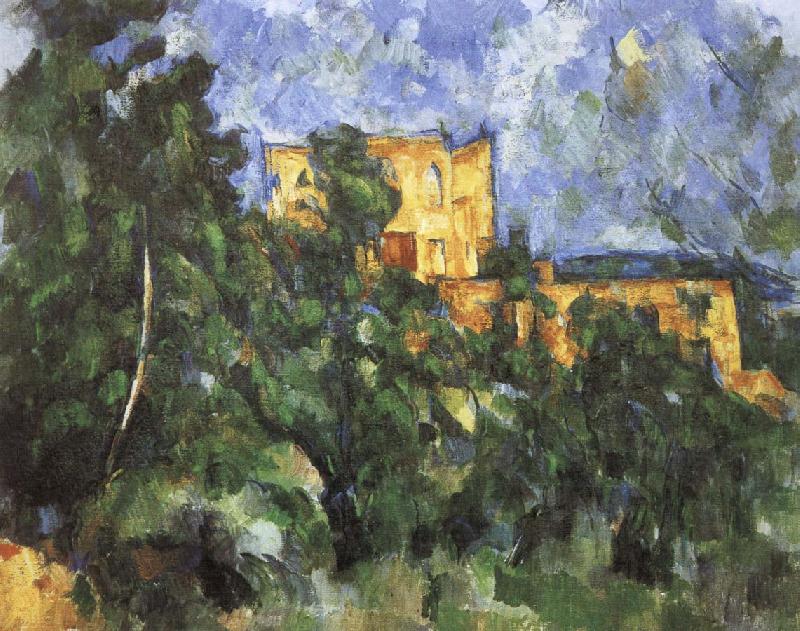 Paul Cezanne zwarte kasteel china oil painting image